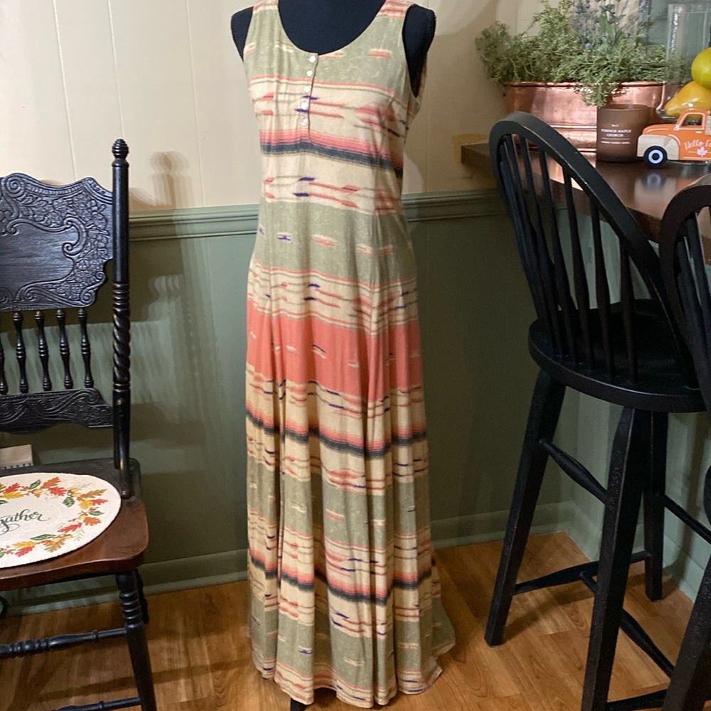 LRL Lauren Jeans Co. maxi dress S
